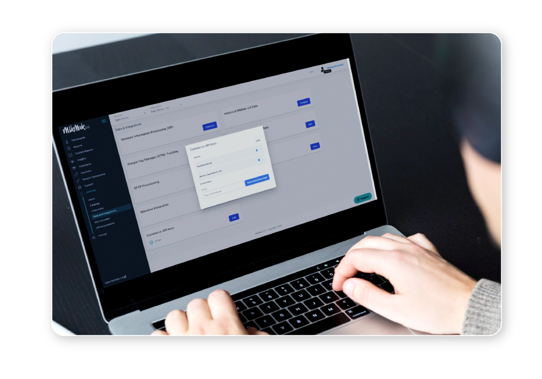 MikMak Commerce: Headless Commerce API in Self-Service